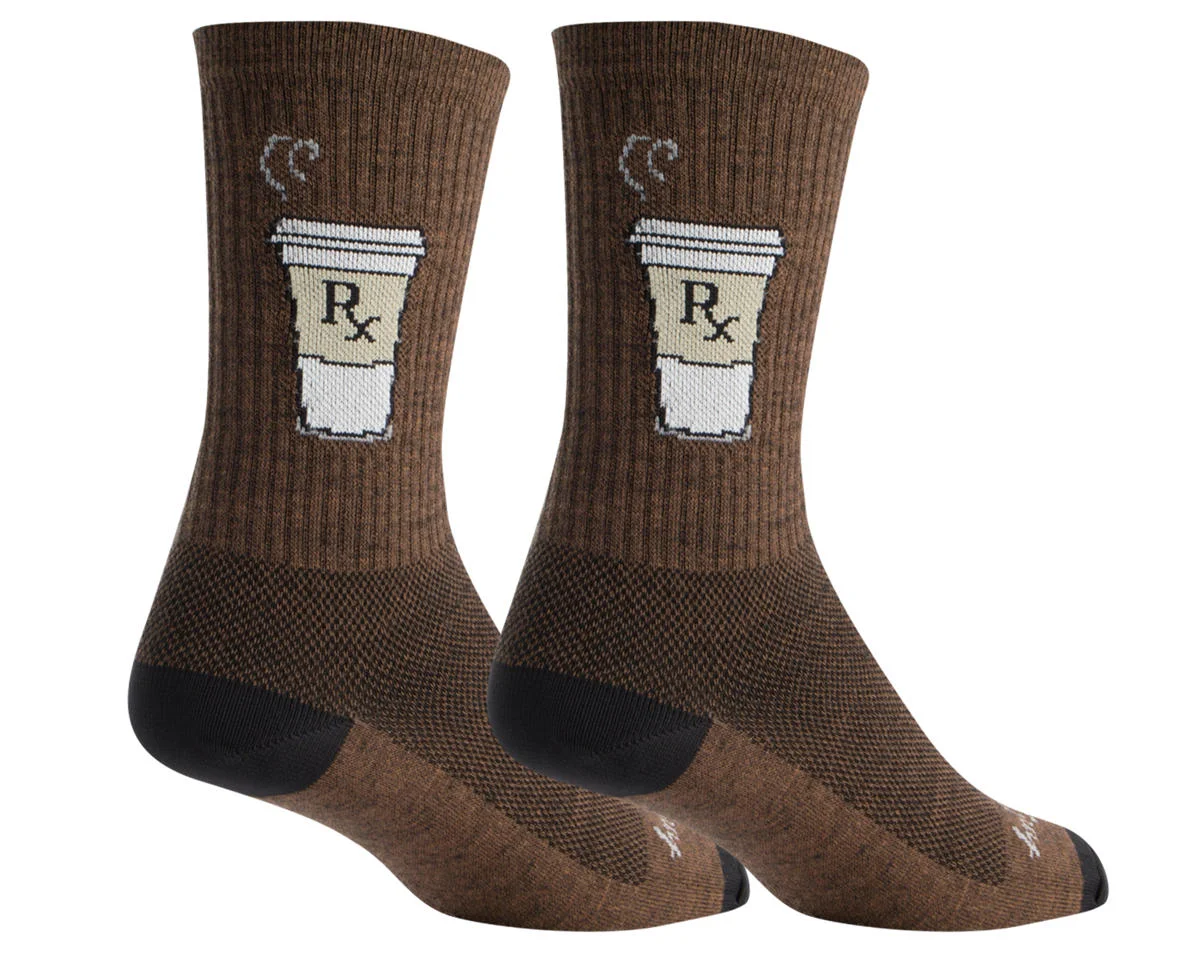 Sockguy 6" Wool Socks (Addict) (S/M)